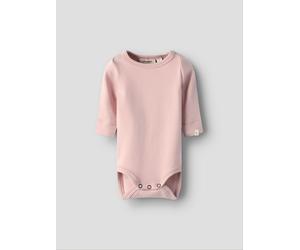 Rosado Mangas Largas Pelele