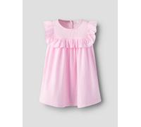 Rosado Sin Mangas Vestido