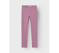 Rosado Tejido De Sudadera Leggings