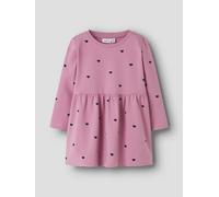 Rosado Tejido De Sudadera Vestido