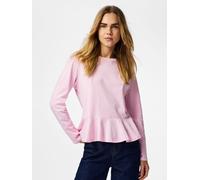 Rosado Top De Manga Larga XL