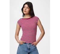 Rosado Top De Mangas Casquillo XL