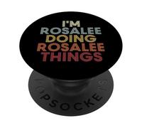 Rosalee Name Rosalee Personalized Name First Given PopSockets PopGrip Adhesivo