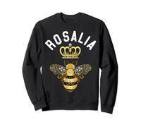 Rosalia Nombre Rosalia Regalos de Cumpleaños Reina Corona Abeja Rosalia Sudadera