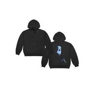ROSALÍA Official Merch Rosalía Lux Cross Hoodie Black Sudadera con Capucha Unisex Adulto (Pack de 1)