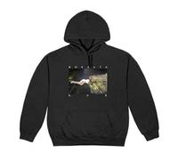 ROSALÍA Official Merch Rosalía Lux Photo Hoodie Black Sudadera con Capucha Unisex Adulto (Pack de 1)