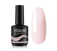 ROSALIND Gel Constructor Uñas, Desnudo Rosa Gel Uñas, Uñas de Gel 15ml Builder Nude Pink Gel, Geles Para Extensión de Uñas UV LED Reparación de Uñas