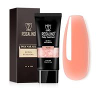 ROSALIND Gel Uñas, 80ml Melocotón Poly Nail Gel Rápido Extensión Acrigel