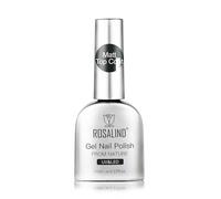 ROSALIND Mate Top Coat Pintauñas Semipermanentes 11ML Top Coat Mate | Esmalte Semipermanent Matte Top Coat Soak-Off UV LED Mate Capa Superior Pintauñas Gel Nail Art Manucura
