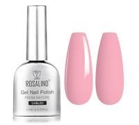 ROSALIND Pintauñas Semipermanentes Rosa 11ML Pintauñas Gel | Rosa Colores Esmaltes Permanentes Para Uñas, UV LED Nail Art Manicura Pintauñas Semipermanente 1 Piezas