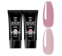 ROSALIND Poly Uñas de Gel Piggy Pink UV Extensión Reforzado Gel 2 * 30ML