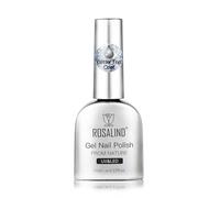 ROSALIND Purpurina Top Coat Pintauñas Semipermanentes, Esmalte Semipermanent Glitter Top Coat Soak-Off UV LED Capa Superior Pintauñas Gel Nail Art Manucura 11ml