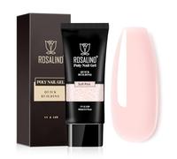 ROSALIND Rosa Uñas de Gel 80ml, Soft Pink Acrylic Poly Nail Extension