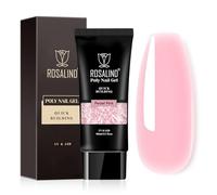 ROSALIND Uñas de Gel, Rosa Pálido Nail Extension Gel Acrylic Poly Nail Gel | 80ml Rosa Uñas de Gel para Extensión de Uñas para Principiantes y Profesionales