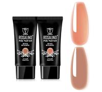 ROSALIND UV Poly Uñas de Gel Nude Brown Quick Gel Extensión Uñas 2 * 30ML