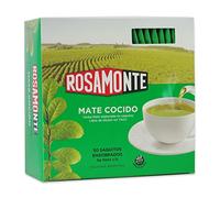 Rosamonte en sobres de Yerba Mate Tradicional: 0,150 kg | Bebida energizante y tónica, rica en vitaminas y antioxidantes, con cafeína¡ Acelera el metabolismo. Sin azúcar.