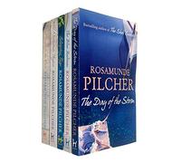 Rosamunde Pilcher Collection 5 Books Set (The Day of the Storm, The Blue Bedroom, Sleeping Tiger, Wild Mountain Thyme, Flowers in the Rain)
