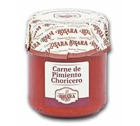 Rosara - Carne Pimiento Choricero - Pulpa de pimientos del cristal (choriceros) secados al sol - tarro 212 ml