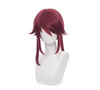 Rosaria Cosplay Wig Game Genshin Impact Rosaria Rosalia Short Heat Resistant Synthetic Hair Women Cosplay Costume Wigs