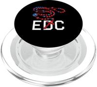 Rosario católico de la bandera americana PopSockets PopGrip para MagSafe