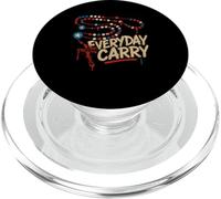 Rosario católico de la bandera americana PopSockets PopGrip para MagSafe