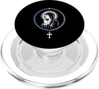 Rosario de María Bendita Oración Católica PopSockets PopGrip para MagSafe