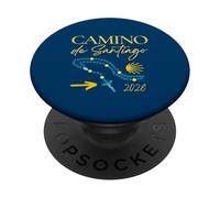 Rosario del Camino de Santiago 2026 de Peregrinación Católica PopSockets PopGrip Adhesivo