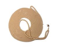 Rosario musulmán crema - 1000 perlas acrílicas con separador cada 100 - hecho a mano - perlas de oración islámica