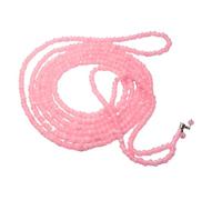 Rosario musulmán rosa claro - 500 perlas acrílicas con separador cada 100 - hecho a mano - perlas de oración islámica