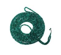 Rosario musulmán verde esmeralda - 1000 perlas acrílicas con separador cada 100 - hecho a mano - perlas de oración islámica