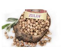 Rosario ovalado de madera de olivo de 10 mm tallada a mano para rosario (60), suministros de rosario de madera de olivo de Israel Palestina, con certificado Zuluf