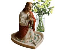 Rosarys Maria | Católico Jesús Rosary Unstharz | Soporte Almacenamiento Multifuncional para Mujeres maestras estudiantiles en la Sala de Estar de la Sala de Estar Idea de Regalo de la Oficina