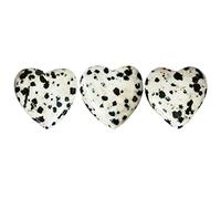 Rosas de cuarzo cristal corazón pulido piedras para decoración de amor al por mayor Feng Shui regalo accesorios para el hogar (H, talla única)