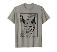 Rosas demonio japonesas Minimalista Estética Japón Arte Camiseta
