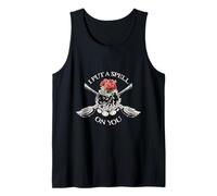 Rosas En Un Caldero Te Puse Un Olor Romántico Halloween Camiseta sin Mangas