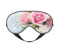 rosas flores rosadas, Cubreojos completos Antifaz bloqueador de luz Antifaz para dormir Antifaz suave con los ojos vendados Noche