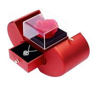 Rosas preservadas en una - de Regalo de Joyas de Rosas Hechas a Mano para Siempre Blossom | Flores Artificiales Regalos románticos para Mujeres Esposa