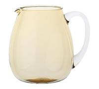 Rosas y tulipanes - Jarra de acrílico de 2,5 l de color ámbar, lavable en lavavajillas