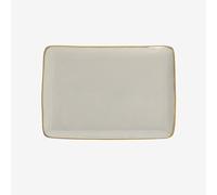 Rosas Y Tulipanes Plato Rectangular 27cm Concierto Gris Perla R135102719