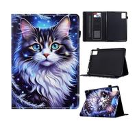 Rosbtib Funda para Lenovo Idea Tab de 11 pulgadas 2025 modelo TB-336ZU/TB-336FU, funda protectora tipo folio para tablet con soporte para tarjetas, función de encendido y apagado y soporte para