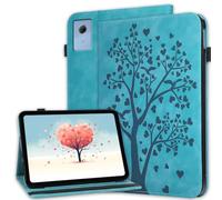 Rosbtib Funda para tablet Lenovo Idea Tab de 11 pulgadas, modelo 2025 TB-336ZU TB-336FU Funda protectora de piel sintética de alta calidad con banda elástica y ranuras para tarjetas, patrón de árbol