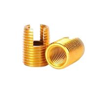 Rosca autorroscante, El hilo penetrante inserta M2 plateado cinc del acero inoxidable a M16(Zinc Plated Steel,M3xM5x6 (20pcs))