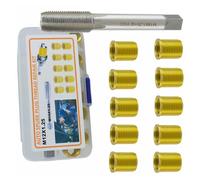 Rosca de bujías dañadas M12 x 1.25 para propietarios de automóviles, mecánicos, buscan extender la vida útil del motor, conecta fácilmente la reparación de roscas