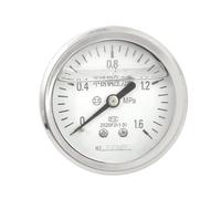 Rosca de manómetro resistente a golpes axiales de acero inoxidable YN60BF/Z M14 * 1,5(0-4Mpa)