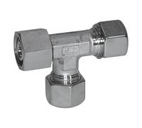 Rosca en L ajustable, cono de sellado, tuerca M12 x 1,5 i, diámetro exterior del tubo 6 mm, PN máx. 315 bar, acero inoxidable 1.4571