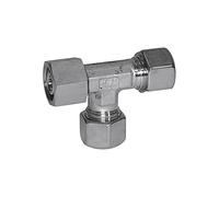 Rosca en L ajustable, cono de sellado, tuerca M22 x 1,5 I, diámetro exterior del tubo 15 mm, PN máx. 315 bar, acero inoxidable 1.4571