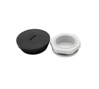 Rosca exterior de nailon, rosca exterior métrica, anillo de sellado de plástico, tapa redonda, tapón de tornillo, accesorio de tubería, M12, M16, M20, rosca de cable de nailon, tuerca ciega