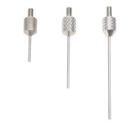 Rosca M punta de aguja de 2,5 mm, punta de extremo puntiagudo para indicadores de acero, sondas de acero, accesorio de medidor de profundidad