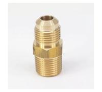 Rosca SAE de 5/20.3 cm-18 UNF tubo OD 3/20.3 cm - 3/20.3 cm NPT macho de latón SAE 45 grados adaptadores de montaje de tubería 229PSI
