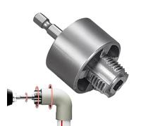 Roscadora Para Tubos De PVC | Filiar Para Tubería De Agua,Fresa Integrada Resistente Al Desgaste Interno Externo Para Taladro Eléctrico Reparación Plomería Casa